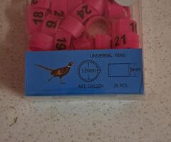 12mm poultry leg rings