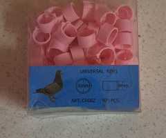 8mm poultry leg rings